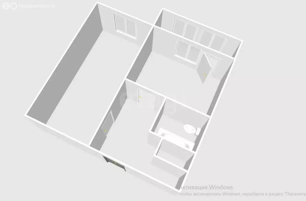 1-комнатная квартира: Углегорск, Свободная улица, 44 (33 м) - Фото 1