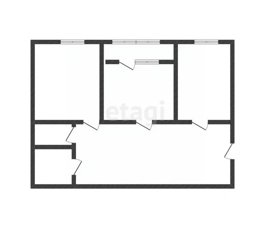 2-к кв. Курская область, Курск Ясная ул., 3 (60.0 м) - Фото 1
