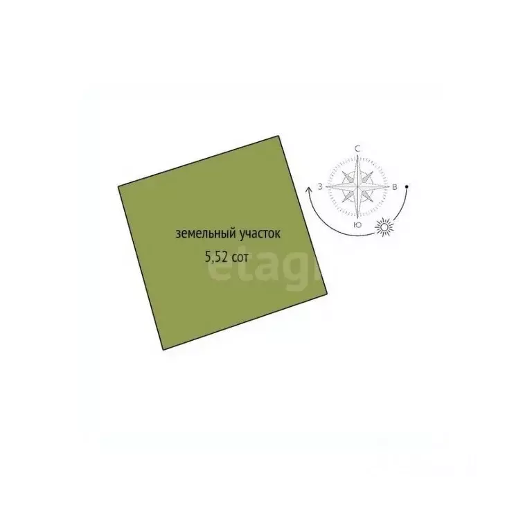 Участок в Новосибирская область, Новосибирский район, Каменский ... - Фото 2