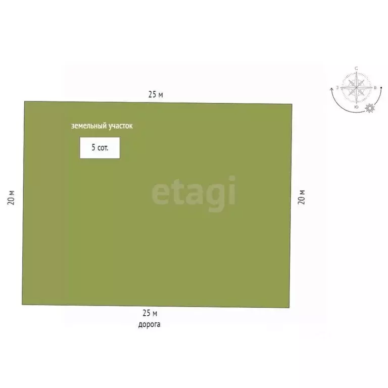 Участок в Крым, Керчь Дельфин садовое товарищество, ул. Луговая (5.0 ... - Фото 2