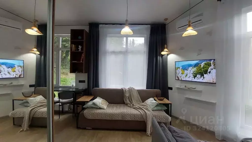 Студия Краснодарский край, Сочи городской округ, с. Веселое ул. ... - Фото 1