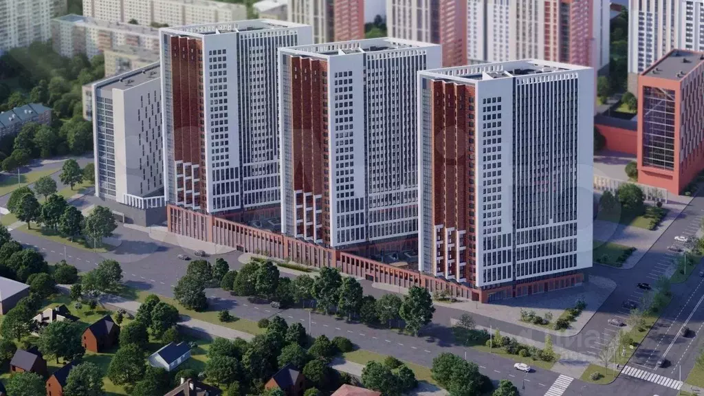 1-к. квартира, 35,9 м, 13/25 эт. - Фото 1