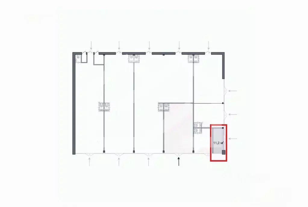 Помещение свободного назначения в Москва Тушинская ул., 24С15 (11 м) - Фото 2