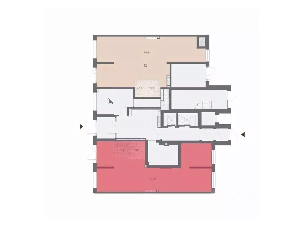 Помещение свободного назначения в Санкт-Петербург № 54 муниципальный ... - Фото 2