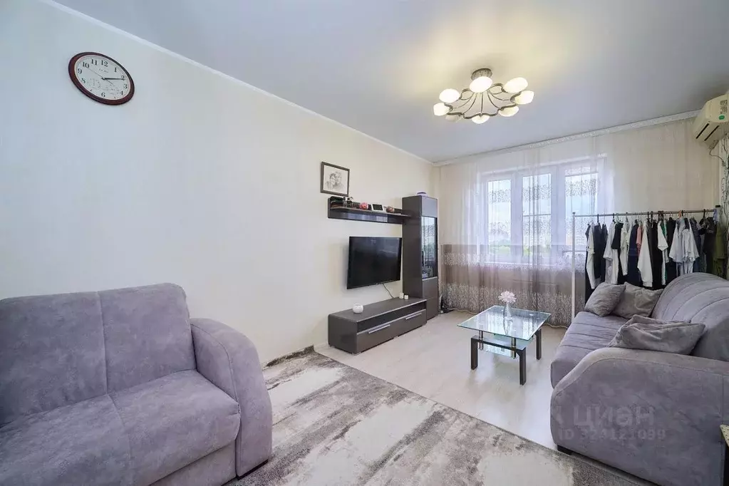 1-к кв. Краснодарский край, Краснодар ул. Автолюбителей, 1/7к1 (40.0 ... - Фото 2