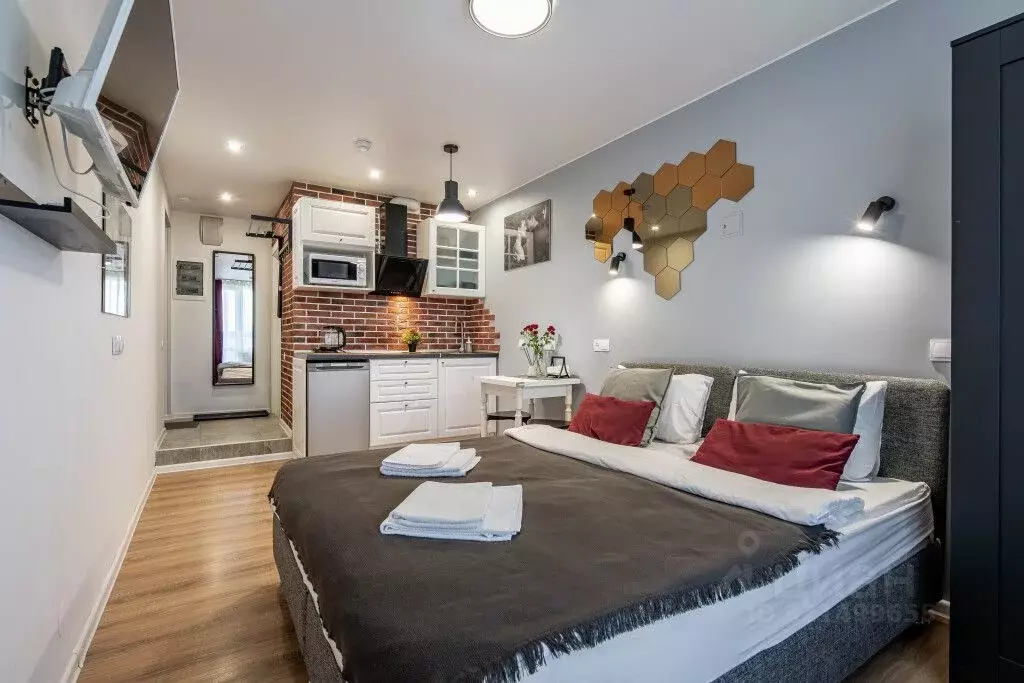 1-к кв. Санкт-Петербург ул. Салова, 61 (25.0 м) - Фото 1