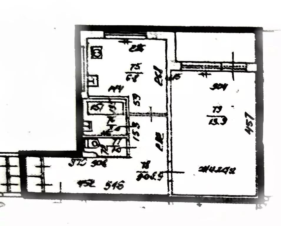 1-к кв. Калининградская область, Калининград ул. 9 Апреля, 68 (32.0 м) - Фото 2