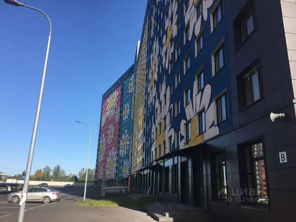 Студия Ленинградская область, Мурино Всеволожский район, ул. Шоссе в ... - Фото 1