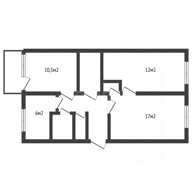3-к кв. Белгородская область, Белгород ул. Костюкова, 28 (61.4 м) - Фото 1