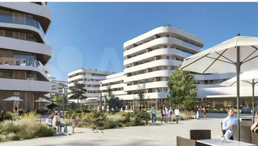 Апартаменты-студия, 32,2 м, 6/8 эт. - Фото 0