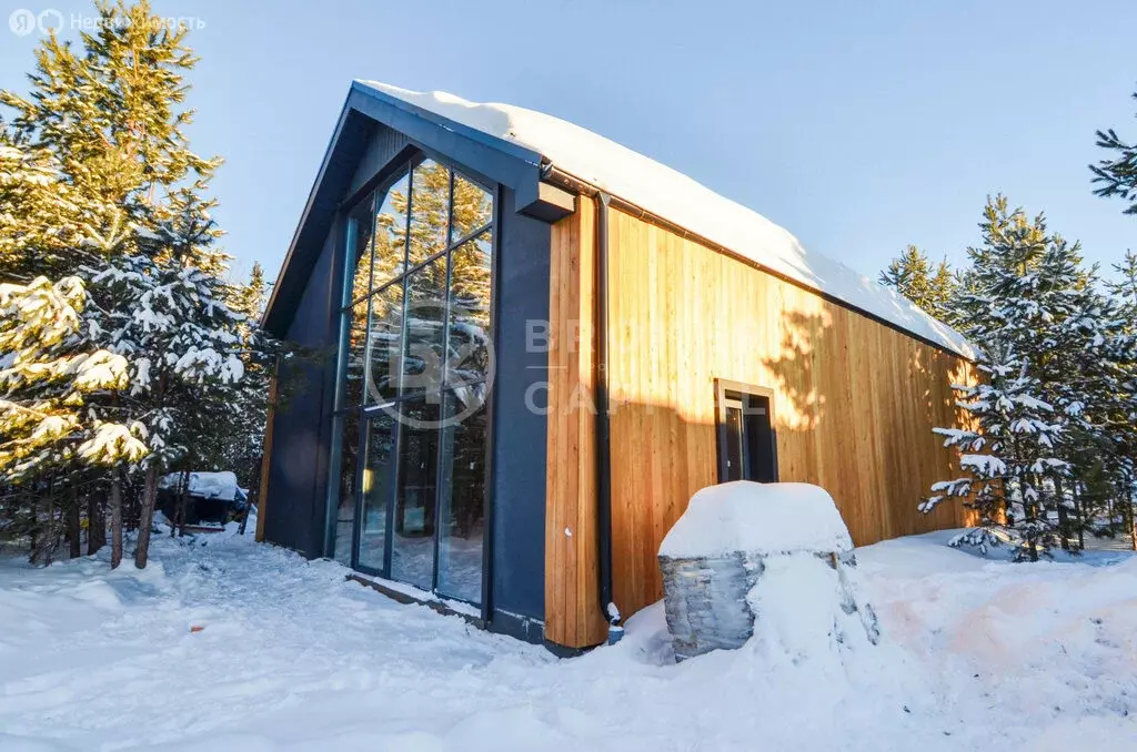 Дом в Кубовинский сельсовет, коттеджный посёлок Лаки Парк (152 м) - Фото 1