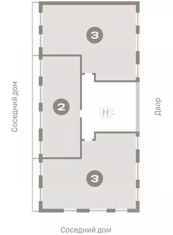 2-к кв. Новосибирская область, Новосибирский район, Краснообск рп, 3-й ... - Фото 2