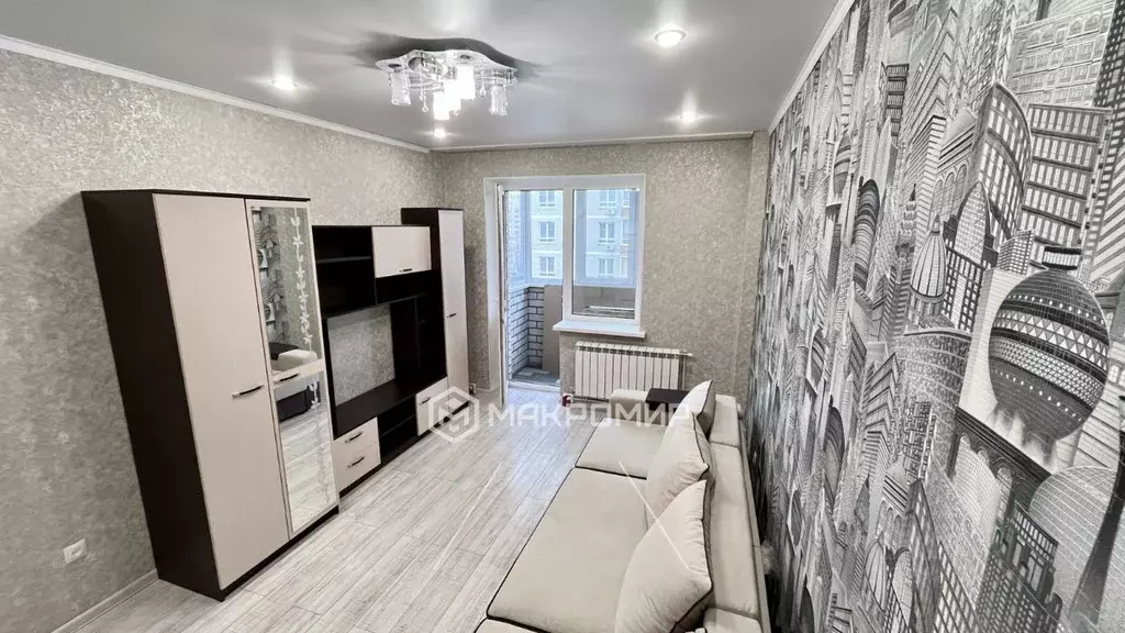 1-к кв. Брянская область, Брянск Степная ул., 2Б (36.7 м) - Фото 2