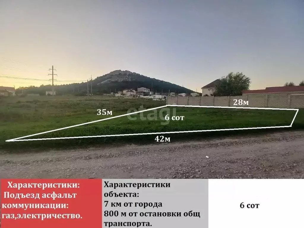 Участок в Крым, Симферопольский район, Перовское с/пос, Надежда ... - Фото 0