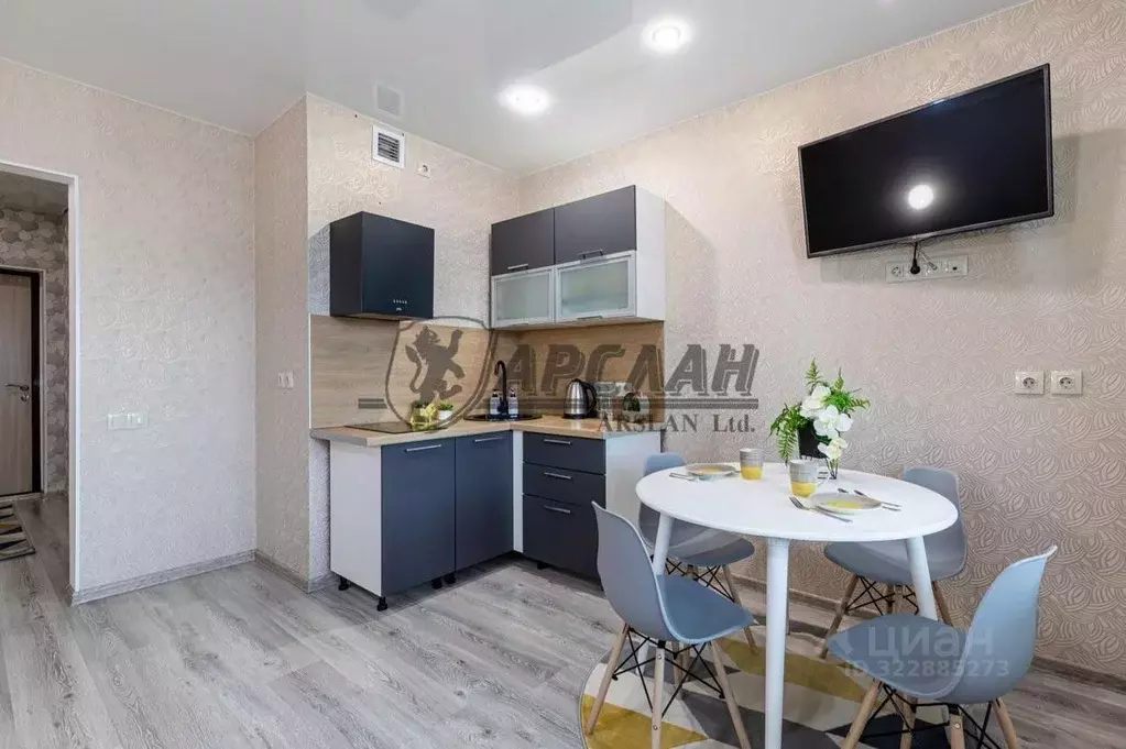 Студия Татарстан, Казань ул. Бари Галеева, 8Ак1 (32.0 м) - Фото 2