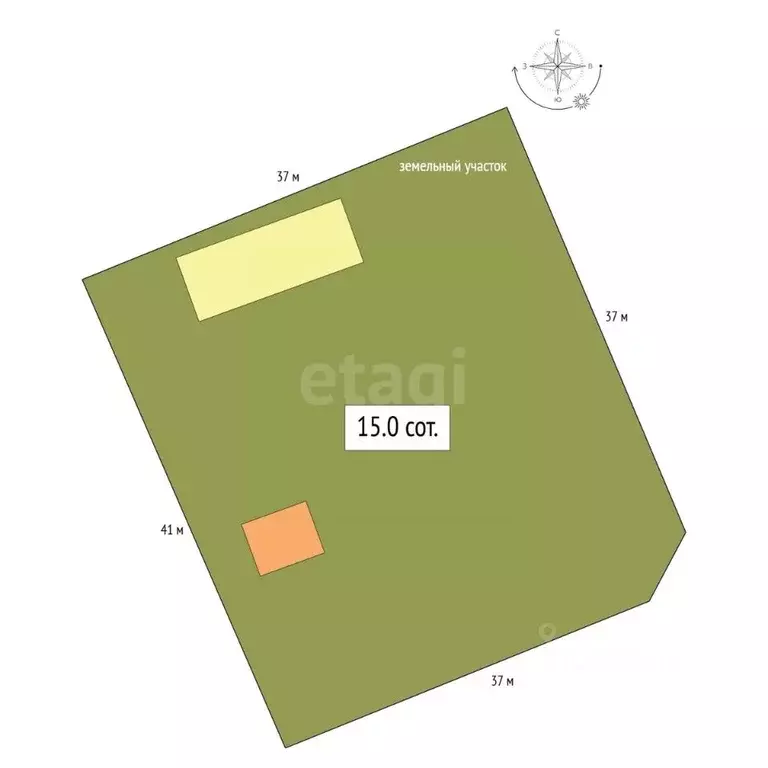 Дом в Алтай, Чемальский район, с. Чемал Восточная ул., 44 (110 м) - Фото 2