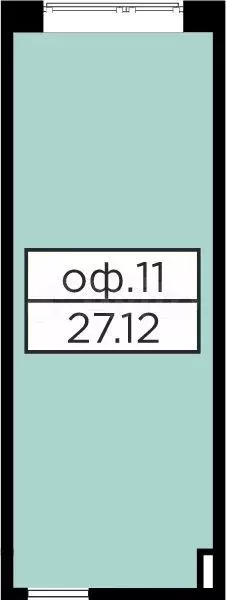 Продается помещение под офис площадью 27.12 кв.м - Фото 1