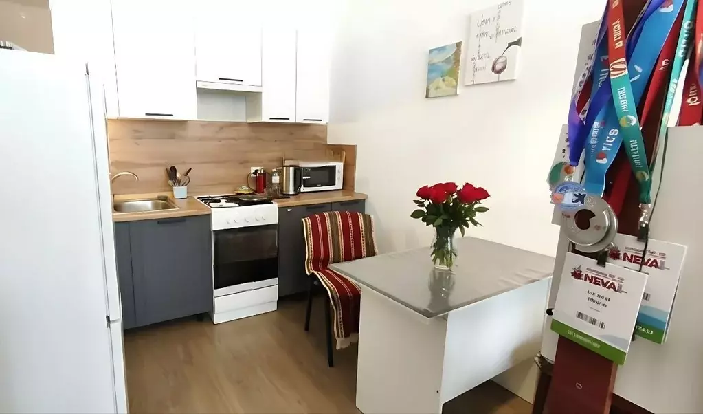 1-к кв. Ленинградская область, Мурино Всеволожский район, бул. ... - Фото 1