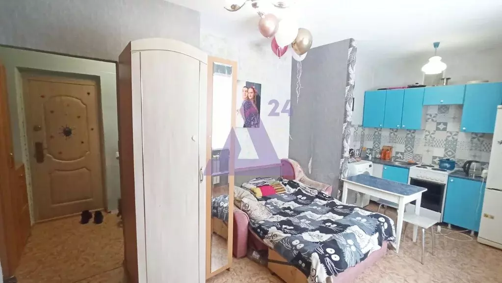 Студия Алтайский край, Новоалтайск Прудская ул., 15Г (24.8 м) - Фото 2