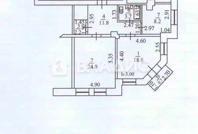 2-к кв. Краснодарский край, Новороссийск ул. Карла Маркса, 25 (68.5 м) - Фото 1