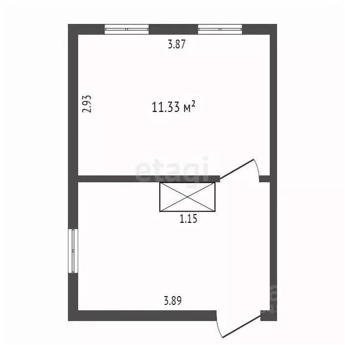 1-к кв. Свердловская область, Тугулымский муниципальный округ, пос. ... - Фото 2