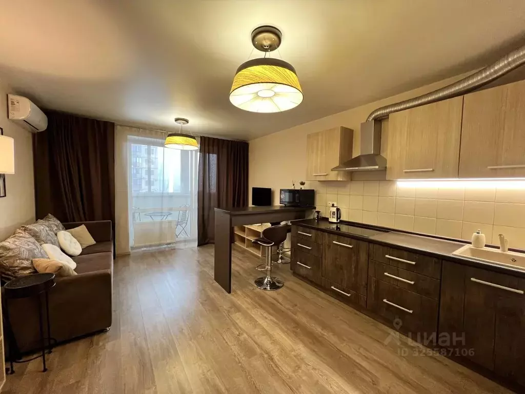 Студия Воронежская область, Воронеж Беговая ул., 223/4 (30.0 м) - Фото 1