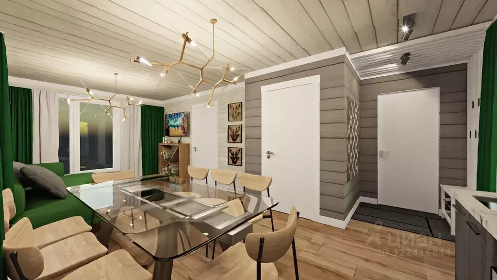 Дом в Карелия, Пряжинский район, Эссойльское с/пос, Кишкойла тер.  ... - Фото 2