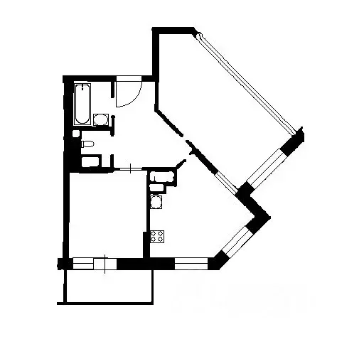2-к кв. Ленинградская область, Кудрово г. Всеволожский район, ... - Фото 2