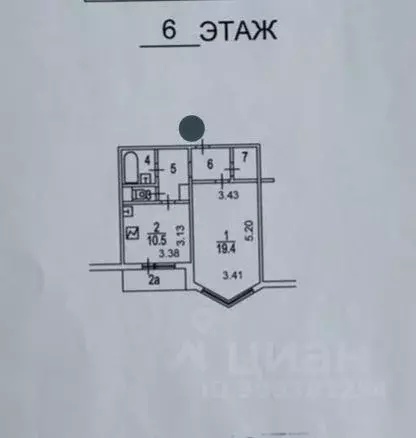 1-к кв. Москва Рубцовская наб., 2К4 (45.0 м) - Фото 0