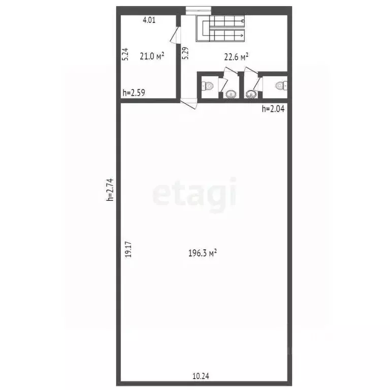 Помещение свободного назначения в Вологодская область, Грязовец ул. ... - Фото 2