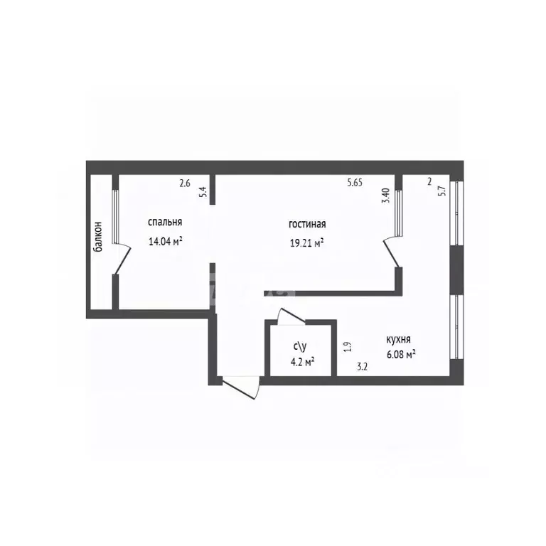 2-к кв. Дагестан, Дербент ул. Имени Надыра Эмиргамзаева, 40 (60.0 м) - Фото 1