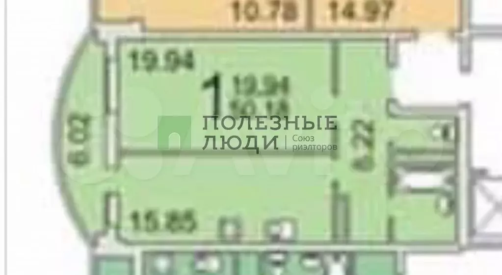 1-к. квартира, 56 м, 14/16 эт. - Фото 0