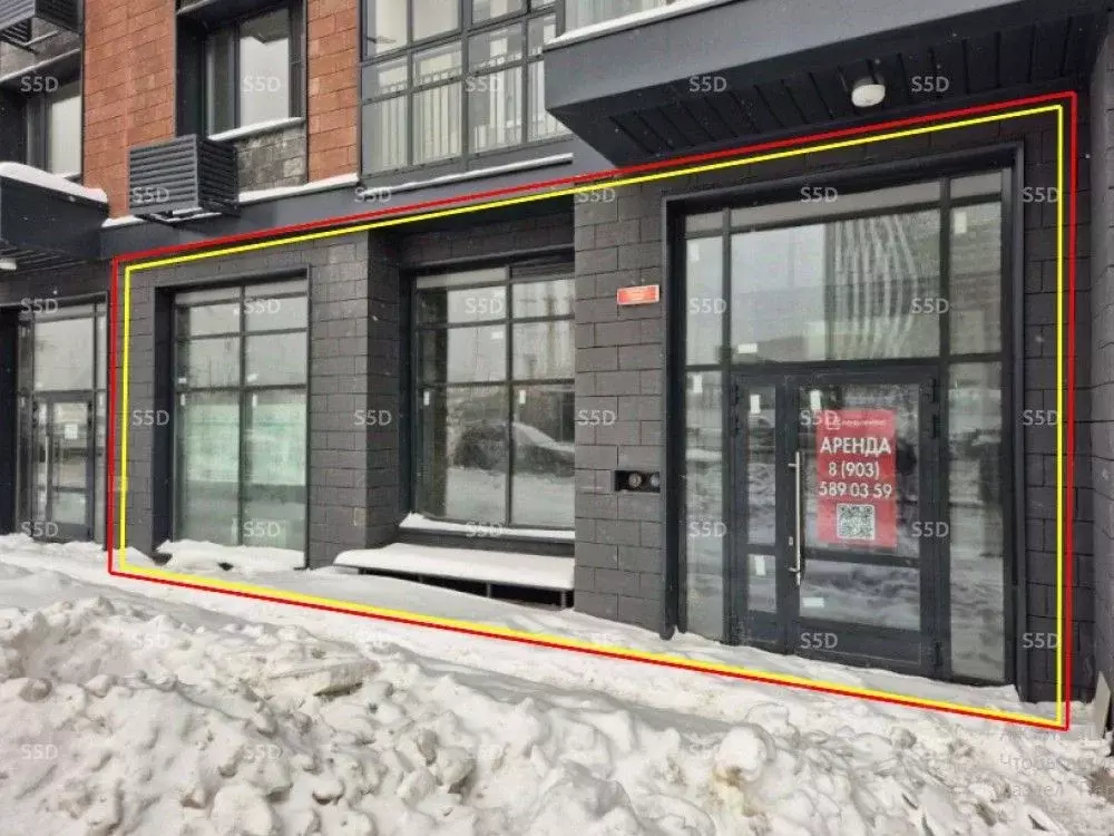 Помещение свободного назначения в Москва ул. Бехтерева, 25к2 (105 м) - Фото 1