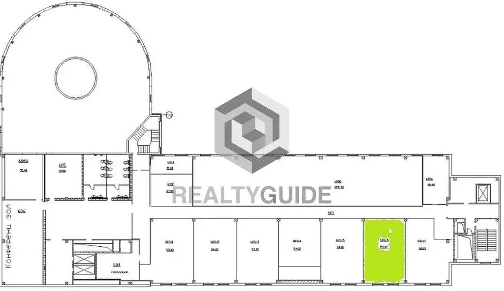Офис (54 м) - Фото 2