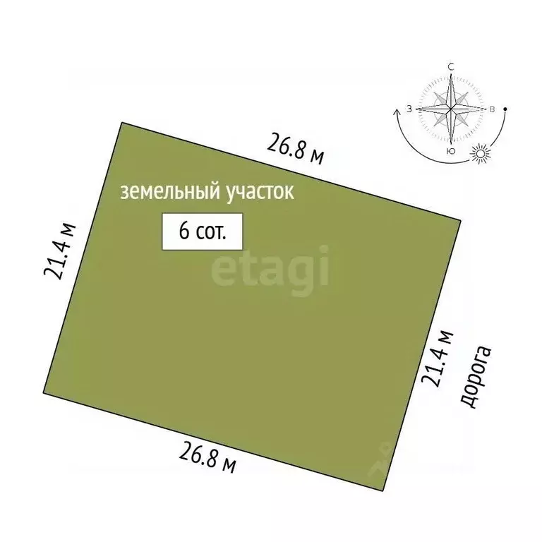 Участок в Крым, Симферопольский район, с. Доброе  (6.0 сот.) - Фото 1