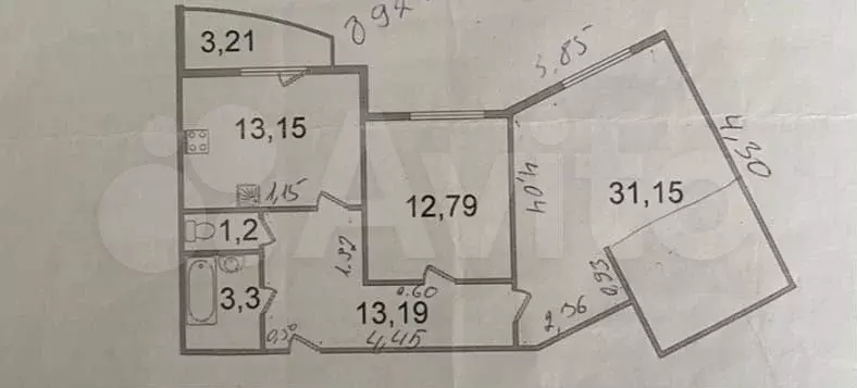 2-к. квартира, 75,7 м, 12/12 эт. - Фото 0