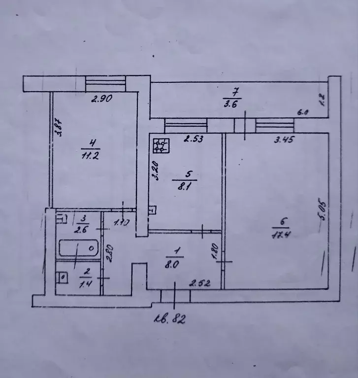 Продаётся 2-к квартира, 49 м - Фото 0