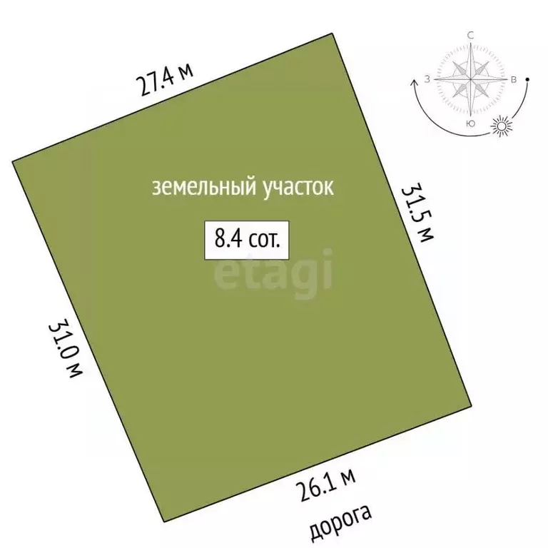 Дом в Тюменская область, Тюмень Топаз СНТ, ул. Ветров (60 м) - Фото 1