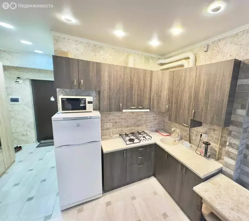 Квартира-студия: Сочи, микрорайон Мамайка, Волжская улица, 32 (25 м) - Фото 1