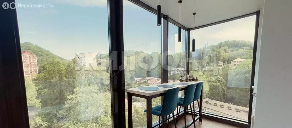 Квартира-студия: Сочи, микрорайон Мацестинская Долина, Мацестинская ... - Фото 1