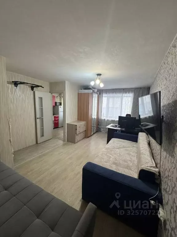 1-к кв. Иркутская область, Иркутск ул. Пискунова, 50 (32.5 м) - Фото 1