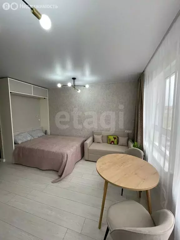 Квартира-студия: деревня Глухово, Романовская улица, 7 (26.3 м) - Фото 1