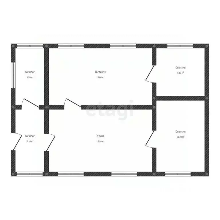 Дом в Адыгея, Майкоп городской округ, пос. Северный ул. Матросова (91 ... - Фото 2