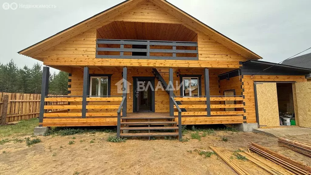 Дом в Нижний Саянтуй, ДНТ Багульник, 3-й квартал, 316 (180 м) - Фото 0