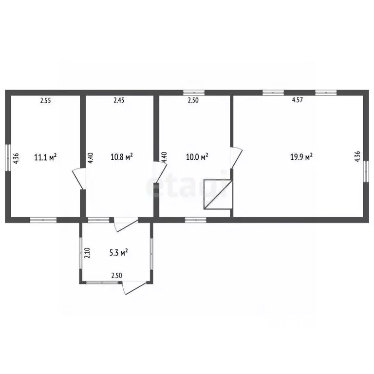 Дом в Саратовская область, Балашовский район, с. Большой Мелик ... - Фото 2