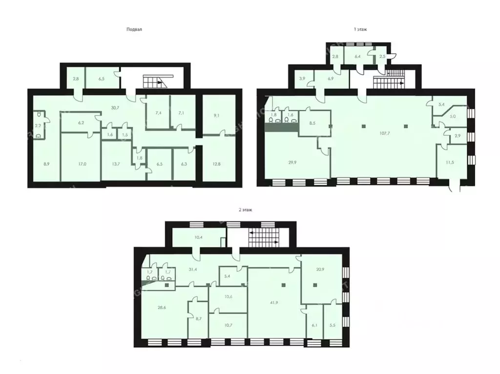 Офис в Москва Озерковская наб., 12 (563 м) - Фото 2