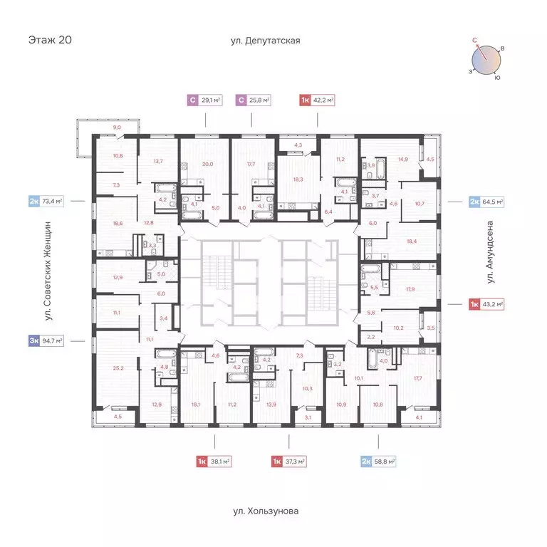 1-комнатная квартира: Екатеринбург, жилой район Юго-Западный, жилой ... - Фото 1