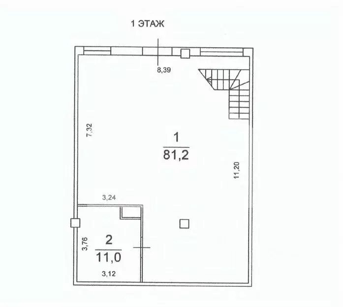 Помещение свободного назначения в Москва проезд 12-й Марьиной рощи, ... - Фото 2