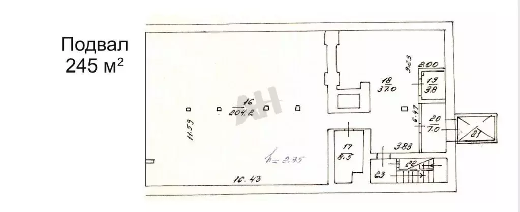 Помещение свободного назначения в Москва Малая Тульская ул., 22 (709 ... - Фото 2
