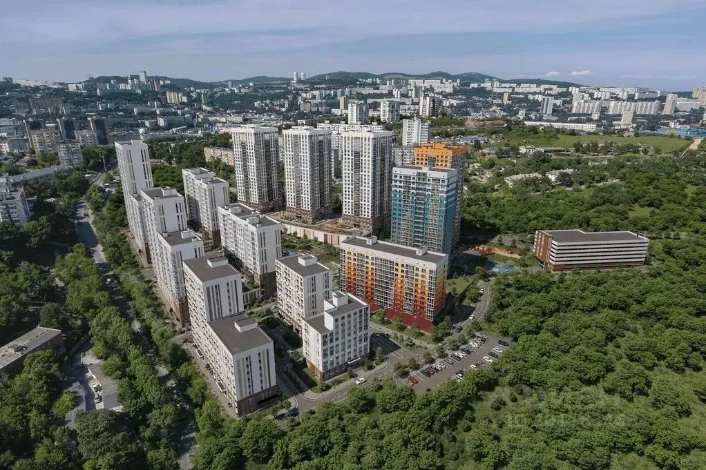 1-к кв. Приморский край, Владивосток ул. Коммунаров, 15к6 (41.1 м) - Фото 2